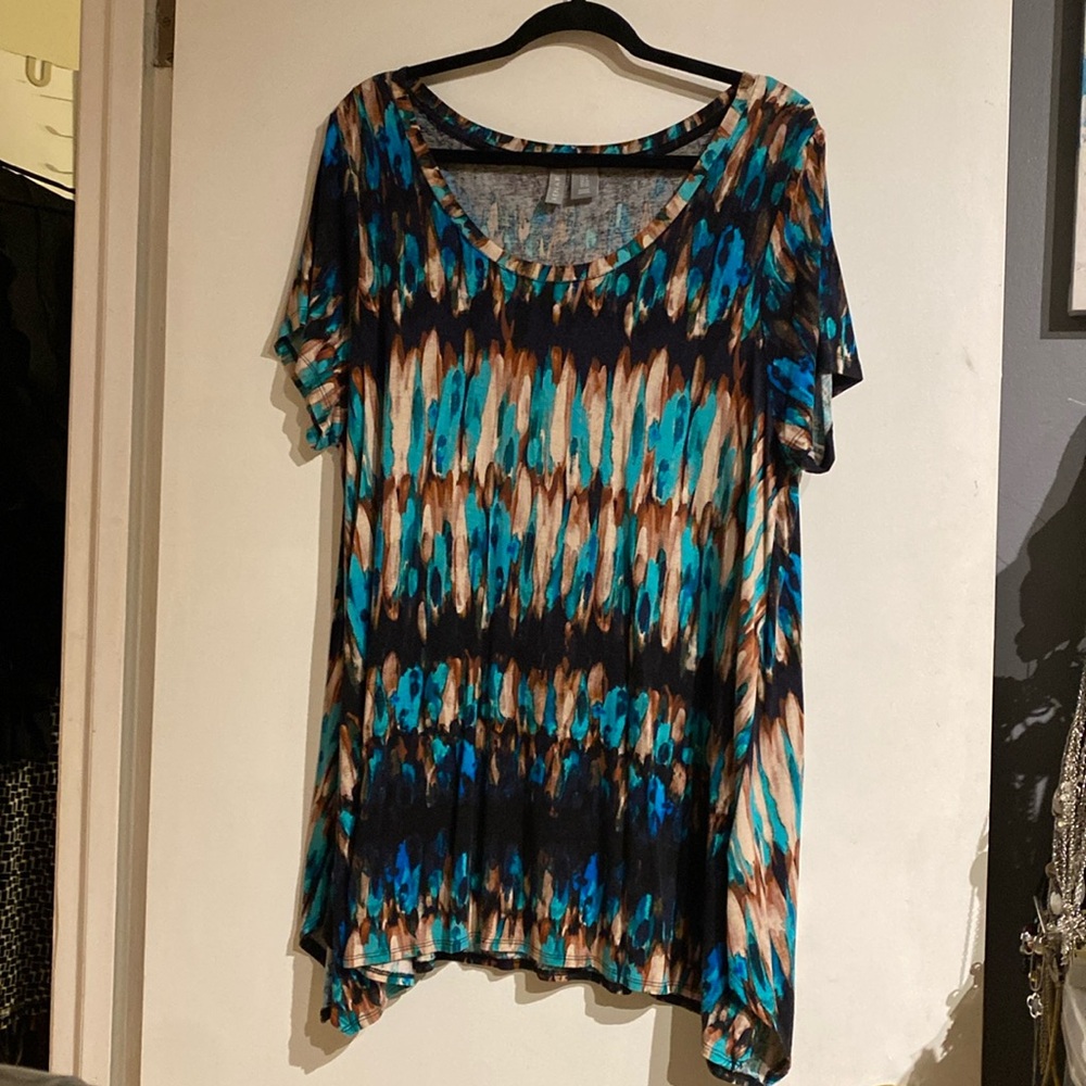 KENAR Abstract Stretchy Top!!!